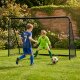 Movepro futbola vārti ar tīklu, 240x160x80 cm