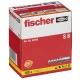 Dībeļi Fischer S 8, 8 x 40 mm, 100 gab.