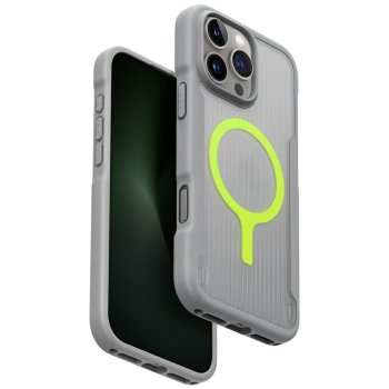 Uniq iPhone 16 Pro Max Case Combat Active Magclick Charging, Gray