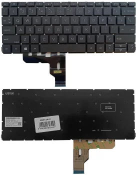 Клавиатура для HP ProBook 430 G8, 430 G9, 435 G7, 435 G8, US, черная