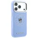 Karl Lagerfeld vāciņš iPhone 18 Pro Max / 17 Pro Max, Point & Choupette Sketch MagSafe, zils