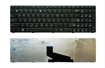 Asus K53, X53, N73, K73 sērijas klēpjdatora tastatūra, melna