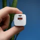 Сетевое зарядное устройство Wozinsky CMWCW 20W USB-C / USB-A - белое
