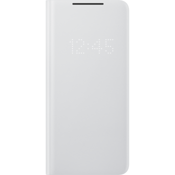 Samsung Galaxy S21 Ultra (SM-G998B) LED View Smart Cover Case (EF-NG998PJEGEE), Gray | Oriģināls Telefona Vāciņš...