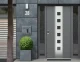 Modernhome Pastkastīte ar avīžu turētāju, Cinkots tērauds, Antracīts