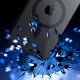 3mk iPhone 12 Pro Max Case Satin Armor MagCase, Clear with Black Frame