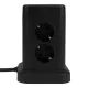 Вертикальный удлинитель Huslog с USB и USB-C, 8 розеток (HUS1004)