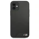 Apple iPhone 12 mini 5.4\" BMW M Collection Smooth PU Case Cover (BMHCP12SMHOLBK), Black | Чехол Кейс...