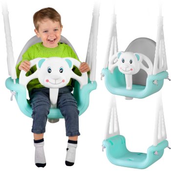 Ricokids 3-in-1 Bērnu šūpoles, tirkīza