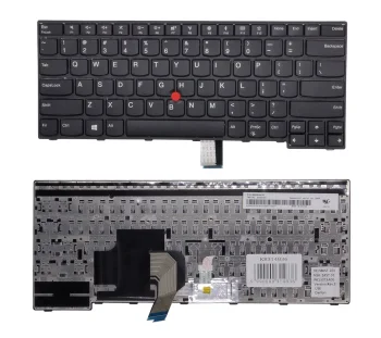 LENOVO Thinkpad E470 klaviatūra ar Trackpoint melna