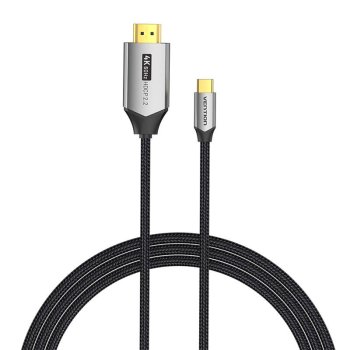Кабель USB-C to HDMI 1,5 м Vention CRBBG (черный)
