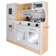 Kruzzel 22115 Bērnu Rotaļu Koka Virtuve | Kids Wooden Toy Kitchen