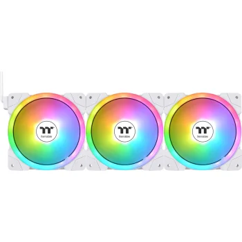 Thermaltake SWAFAN EX12 ARGB Case Fan 3-Pack, White