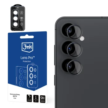Защитное стекло для камеры 3mk Lens Protection Pro для Samsung Galaxy S25, черное