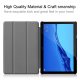 Huawei MediaPad T5 10.1\" Tri-fold Stand Smart Leather Case Cover, dark blue - vāks apvalks pārvalks