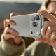 Защитное стекло для камеры AmazingThing iPhone 17 Pro / 17 Pro Max, серебристое