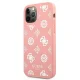 Чехол Guess Peony Collection для iPhone 12 Pro Max розовый