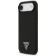 Guess Silikona Triangle Logo MagSafe vāciņš iPhone 17 Air - Melns | Phone Case Cover