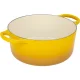 Le Creuset Signature apaļš čuguna sautējamais katls 24 cm, 4.2 l, dzeltens