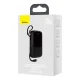 Повербанк 10000мАч 20Вт Baseus Qpow Pro Overseas Edition + кабель USB C 3A - Черный