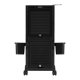 Gabbiano 68C Hairdressing Trolley, Black