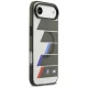 Чехол для iPhone Air BMW M IML Metal Buttons Tricolor Lines MagSafe, серый