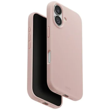 Uniq iPhone 17 vāciņš Lino Magclick Charging, rozā