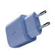 Сетевое зарядное устройство Puro Pro Lite 30W USB-C, синее