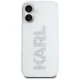 Karl Lagerfeld IML Rhinestones Logo vāciņš iPhone 16, Caurspīdīgs
