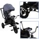 Трёхколёсный Велосипед Коляска TRIKE FIX V3 Pro, Синий | Kids Baby Bike Tricycle...