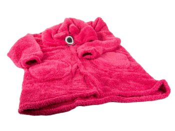 Warm Oversized Hoodie Blanket, Wearable Sweatshirt with Hood, Dark Pink