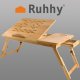 Ruhhy S23452 Bamboo Laptop Table, up to 17\"