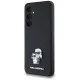 Чехол Karl Lagerfeld для Samsung Galaxy A35 Saffiano Karl&Choupette Pin, черный