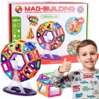 Детский игровой набор строительных магнитных блоков с колесом обозрения, 59 элементов | Mag-Building Carnival Set
