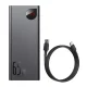 Baseus Adaman Metal Powerbank 20000mAh PD QC 3.0 65W 2xUSB + USB-C + micro USB (Black)