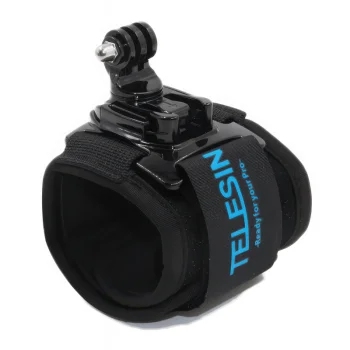 Wrist Mount for Action Cameras Telesin GP-WFS-220, 360° Rotating