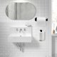 Stainless Steel Toilet Paper Holder, Black