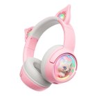 ONIKUMA B5 spēļu austiņas (rozā) | Gaming headset (Pink)