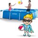Intex 28270 Frame Pool 220 x 150 x 60 cm, 15-in-1 Set
