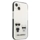 Karl Lagerfeld Karl & Choupette vāciņš iPhone 13 mini, Balts