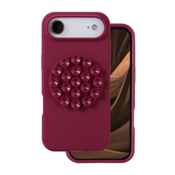 Vāciņš Silicone Stick priekš iPhone 17 Air 6.6, bordo