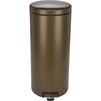 Pedāļa miskaste Brabantia NewIcon 30 l, silta misiņa tonī