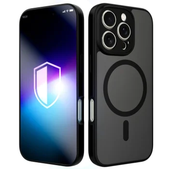 Чехол 3Mk Protection Misty MagCase для iPhone 16 Pro Max, черный