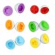Attīstošā rotaļlieta formu šķirotājs - \"Olas\" 6 gab. | Educational Toy Eggs Match shapes and colors