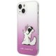 Apple iPhone 14 Plus 6.7\'\' Karl Lagerfeld Choupette Fun Case Cover (KLHCP14MCFNRCPI), Pink