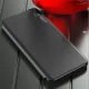Чехол-книжка Hurtel Eco Leather View Case для Samsung Galaxy S24 FE, черный