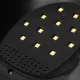 Лампа для ногтей UV LED Glow V1 168W, белая / золотая