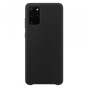 Samsung Galaxy S20+ Plus (SM-G985F/DS) Silicone Case Soft Flexible Rubber Cover, Black | Telefona Vāciņš Maciņš Apvalks