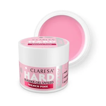 Būvējošā želeja Claresa Hard&Easy Builder Gel French Pink 12 g