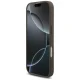 Чехол Guess 4G Strap Triangle Logo MagSafe для iPhone 17, коричневый